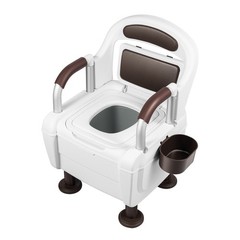 Bedside Commode, Adult Potty Chair Load 330lb for Seniors Elderly & Others