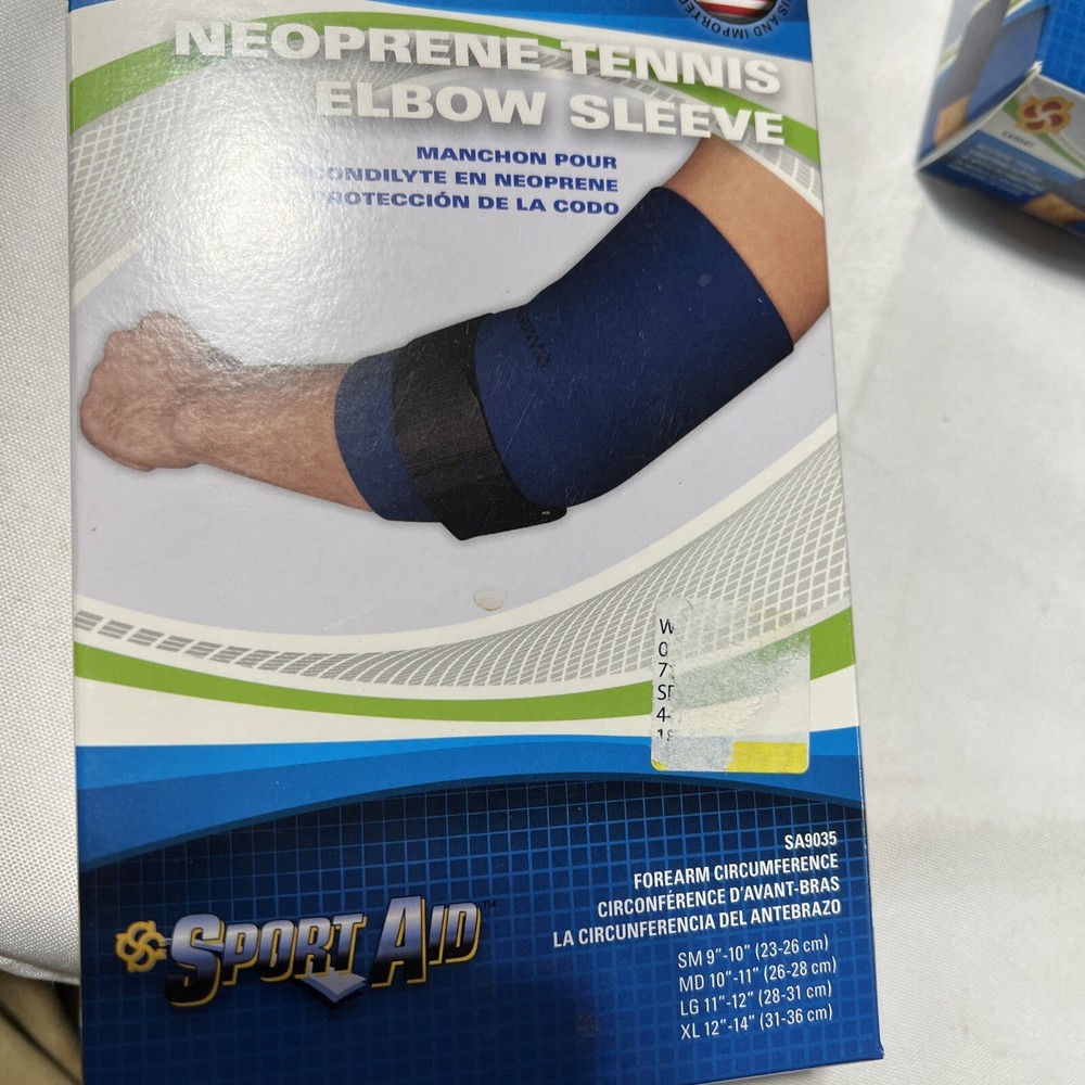 Tennis Elbow Sleeve Neoprene Large 11 -12 Sportaid