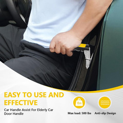 Car Door Handle for Elderly, 3-In-1 Car Handle Assist for Seniors, Portable Auto