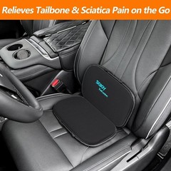Sojoy iGelComfort 3-in-1 Foldable Gel Memory Foam Travel Seat Cushion New