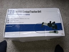 CL Comfortland CV-1000 Cervical Traction Unit Neck Pain Relief