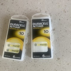 duracell activair hearing aid batteries size 10(11 Batteries)