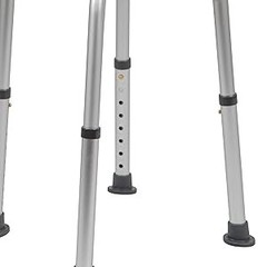 Hercules Series Aluminum Bath and Shower Chair with Adjustable Height, Anti-Slip