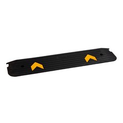 1″ Rise Rubber Threshold Ramp Non-Slip 44.5″ Wide for Doorway Driveway Curb