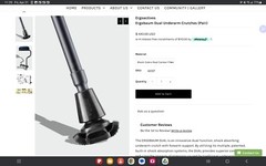 ERGO ACTIVE DUAL 2 CRUTCHES