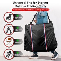 Rollator Travel Bag – Waterproof Wheelchair Bag for Folding Walker, Compact W…