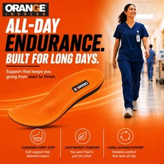 Orange Full Length Size G – Men’s 10-10.5 / Women’s 11.5-12 – Unisex,