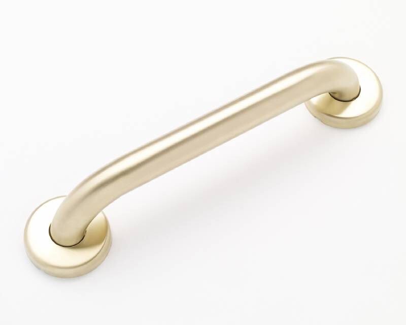 12″ BRUSHED BRASS GRAB BAR / 01-2712ST-BSBR