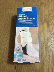 Adjustable Stirrup Ankle Brace, One Size, Fits Left or Right Foot Walgreens