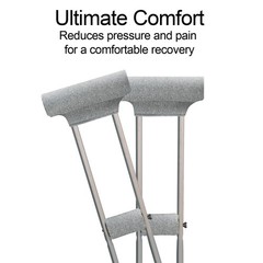 Underarm Crutch’s Pad Crutches Padding Crutch Pads for Gray