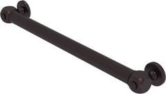 Allied Brass CU-GRS-18-ABZ Cube Design Smooth Grab Bar – 18 inch, Antique Bronze