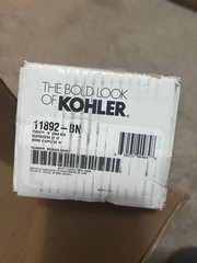 Kohler K-11892-BN Purist 18″ Grab Bar In Vibrant Brushed Nickel – New