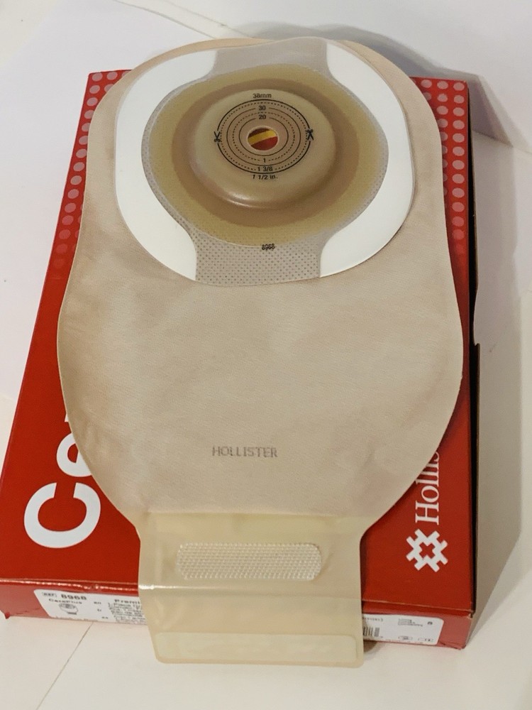 Hollister 8968 Premier CeraPlus Soft CONVEX Ostomy Pouch w/ FILTER 1BX/5EA 2031