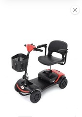 Metro Mobility M1 LITE Folding Mobility Scooter – Red
