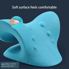 Cervical Neck Pillow STRETCHER Traction Device Brace Support Pain Relief Massage