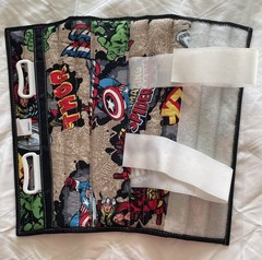 Pedi-Wrap Pediatric Right Leg 13” Immobilizer With Straps Marvel Spiderman Thor