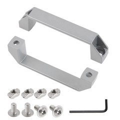 2Pcs Aluminium Alloy Rectangular Pull Handle for 30 Series European Standard …