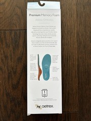 Aetrex Memory Foam Orthotic Insoles L2325 Flat Low Arches Full Length M8