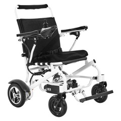 Foldable Electric Wheelchair Lightweight Wheelchair 300lb All Terrain 21″w Seat