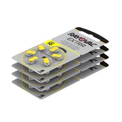 6 Rayovac Extra Advanced Size 10 MF PR70 Hearing Aid Batteries 1.45V Zinc Air