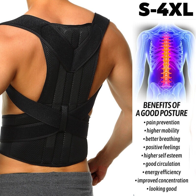 Waist Support Belt for Work Heavy Duty Lift Lumbar Lower Back Brace Suspenders