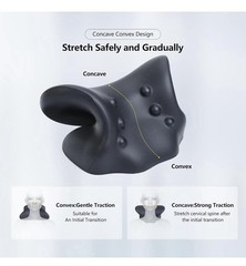 Neck Shoulder Relaxer Massage Rest Pillow Neck Stretcher Cervical Spine Health