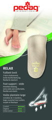Pedag Relax 128 orthotic insole, leather, over pronation and flat feet support