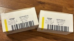 Rayovac Size 10 hearing aid batteries NEW in Box – 2 boxes of 10 packs/60 cells