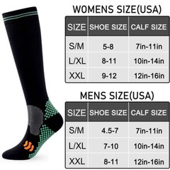 Athletic Compression Socks Multi-Sport for Baseball, Softball, Football and More