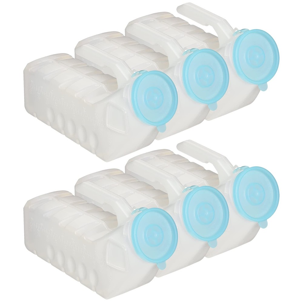 MedVance- Urinals for Men 1000ml with Glow in The Dark Spill Proof Pop Cap Li…