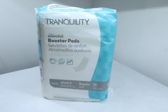 Tranquility Essential Booster Pads Heavy Absorbency Incontinence Flow-Through