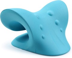 Blue Cervical Traction Device – Ergonomic Support for Neck Pain and TMJ Relief