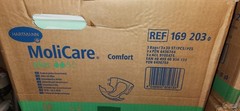 (5ct) *Powdered* Vintage 2013 MoliCare Comfort Plus – Medium – Plastic PE Center