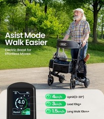 Z73 Electric Outdoor Foldable Rolling Walker