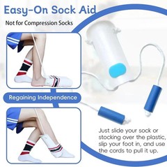 Sock Aid, Sock Aid Device For Seniors, Sock Helpers To Put On Your Socks