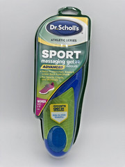 Dr Scholls 1-Pair Sport Massaging Gel Advanced Shoe Insoles Women Size 6-10