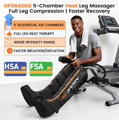 Professional Leg Compression Boots for Circulation & Pain Relief – Athletes & Mo