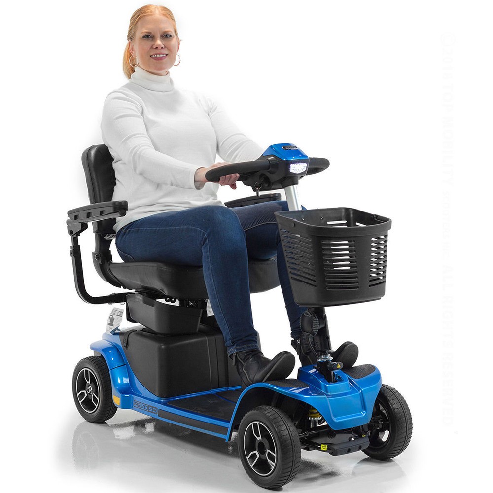 2023 Pride REVO 2.0 4-Wheel Electric Mobility Scooter U1 Batteries with CTS S67