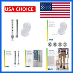Walker Glide Caps, Pack of 4, Tips for Walkers to Help Smoothly Walk on Indoo…