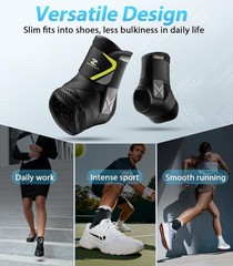 Ankle Brace for Men Women with Auto-adaptive Side Pads Stabilizer Support Medium