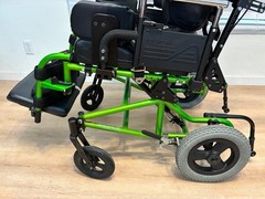 Quickie TS Tilt-in-Space Wheelchair Special Edition Green Frame Sunrise Medical