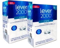 Lever 2000 Original Bar Soap For Hands And Body 8 Bars 3.75 Oz Each – 2 Pack