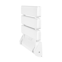 Shower Seat Folding Wall Mounted Bathroom Mobility Aid Chair Strong Fold Up Down