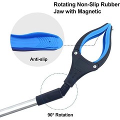 Heavy Duty Grabber Tool Industrial Pick Up Stick Hand Grip Reach Trash Reacher