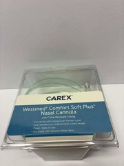 Carex Westmed Comfort Soft Plus Basal Canula W/7’ Kink Resistant Tubing.