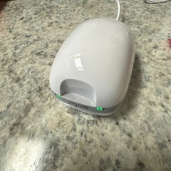 used beige Truhearing premium hearing aids behind the ear with charging case
