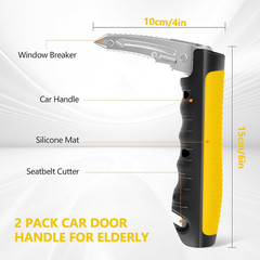 Car Door Handle for Elderly, 3-In-1 Car Handle Assist for Seniors, Portable Auto