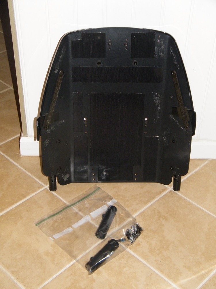 PRIDE SYNERGY TRU COMFORT PLUS; REINFORCED HEAVY DUTY METAL SEAT BACK, CONTOUR