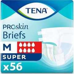 56 Count TENA ProSkin Disposable Diapers for Men and Women – Soft & Secure Fit