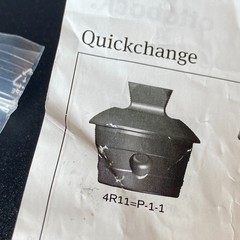 Ottobock Pyramid Connection 4R11 P-1-1 Quickchange Adapter Titanium